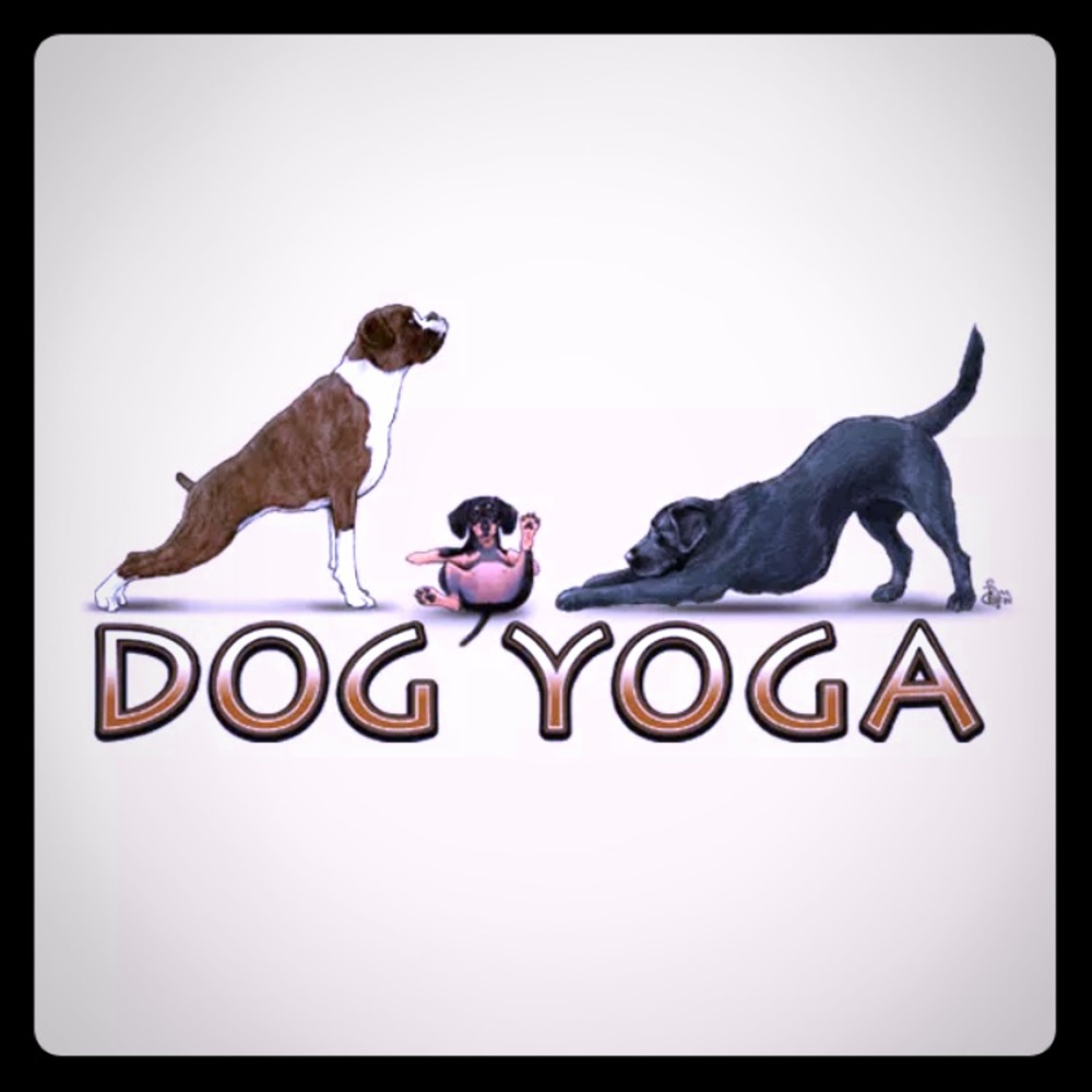Dog Lover T-shirt Dog Yoga